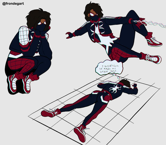 Spidersona Character Design for the Spidersona Fan Zine